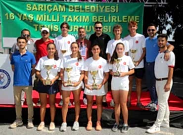 Tenisin 16 Yaş Millileri Adana'da Belirlendi